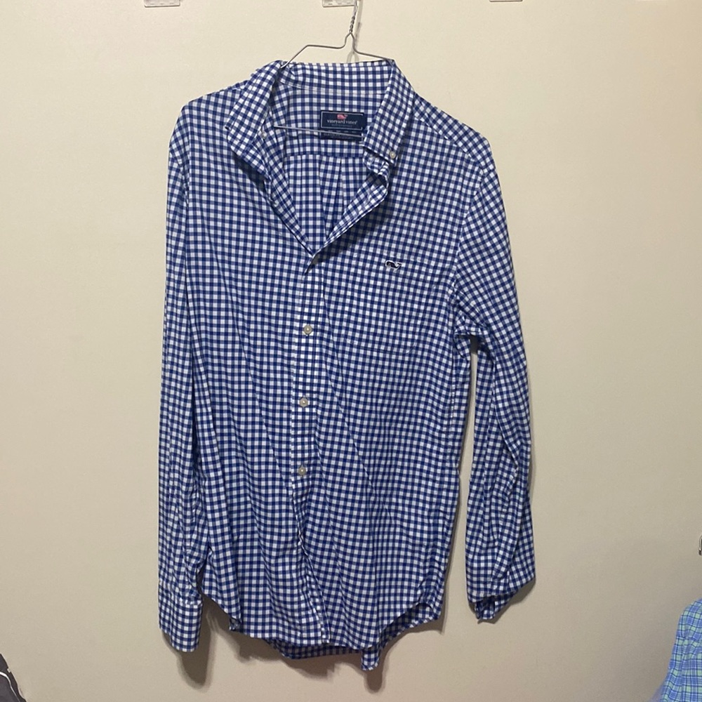 Vineyard Vines Mens Classic Fit Tucker Long Sleeve Button Up Shirt